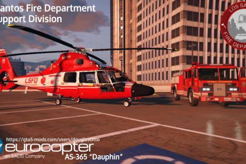 Eurocopter AS365 LSFD Fire Department Helicopter